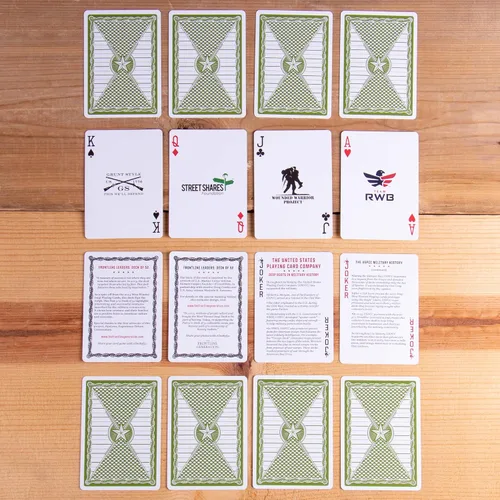 Miniatura 3 de Baraja de cartas de primera línea de bicicleta Edición Líderes - Incluye carta cortada de bonificación