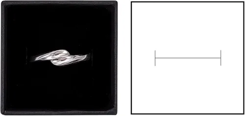 Miniatura 3 de BENECREAT Paquete de 24 cajas de joyería de cartón cuadrado de estraza para anillos, cojín de terciopelo para juego de joyas, 2.24 x 2.24 x 1.46