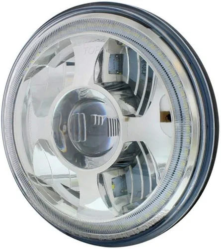 Miniatura 4 de United Pacific 7" faro de la proyección del poder más elevado LED con el anillo dual del halo de la función LED