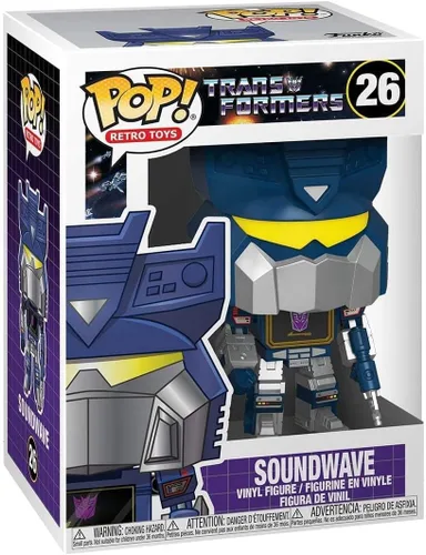 Miniatura 3 de Funko Pop! Retro Toys: Transformers - Soundwave, multicolor