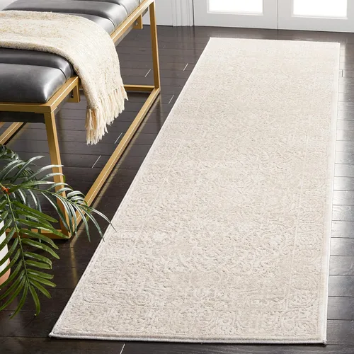 Miniatura 44 de SAFAVIEH Alfombra 10x14 - Colección Reflection - Grande - Beige y Crema, Sin Desprendimiento y Fácil Limpieza, Ideal para Sala de Estar, Dormitorio