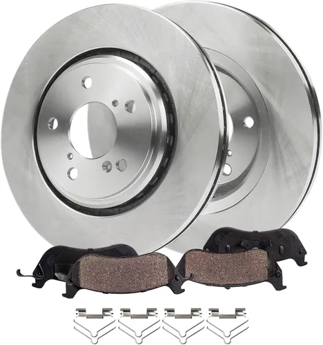 Miniatura 19 de Detroit Axle - Kit de freno trasero para Toyota Tacoma 2005-2019 de 6 orejetas, tambores de freno de disco, zapatas de freno semi-metálicas