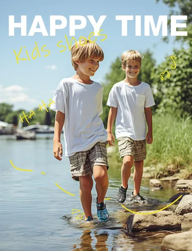 Miniatura 4 de SEEKWAY - Zapatos de agua para niños y niñas, de secado rápido, antideslizantes, calcetines acuáticos para deportes al aire libre, piscina