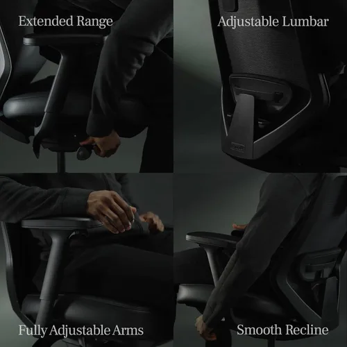 Miniatura 6 de Branch Silla ergonómica Pro - Silla de oficina de malla con 14 puntos de ajuste - Altura, profundidad e inclinación ajustable - reposabrazos 5D