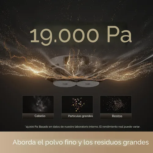 Miniatura 2 de DREAME L40s Ultra Robot Aspiradora y Fregona, Auto-Vaciado, Auto-Limpieza de la Fregona, Succión de 1,900 Pa, DuoBrush 100% Anti-enredos, Fregonas