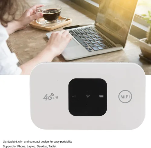 Miniatura 2 de ASHATA Enrutador de punto de acceso móvil 4G, portátil, ultrafino, pequeño, para viajes y trabajo