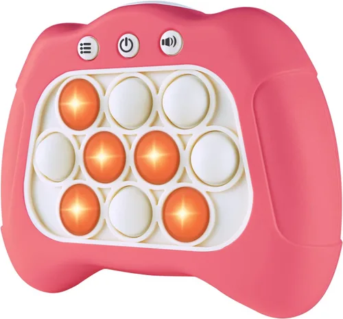 Miniatura 12 de Intoypad Pop The Target! Máquina de juego de mano de empuje de velocidad: un divertido juego multijugador para la familia. Juguete sensorial Fidget