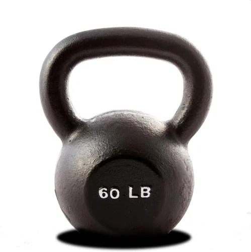 Miniatura 19 de Kettlebell Weights – 5lb to 80lb Cast Iron Kettlebells with Matte Black Finish – Full Body Strength Training & CrossFit Conditioning – Ideal for