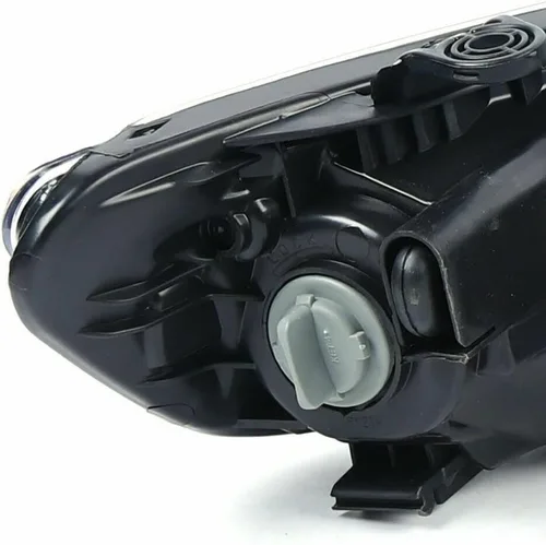 Miniatura 7 de OUKANING - Para 2010 2011 2012 2013 Kia Forte/Forte Koup halógeno faro delantero izquierdo lado conductor estilo fábrica negro carcasa ámbar lente