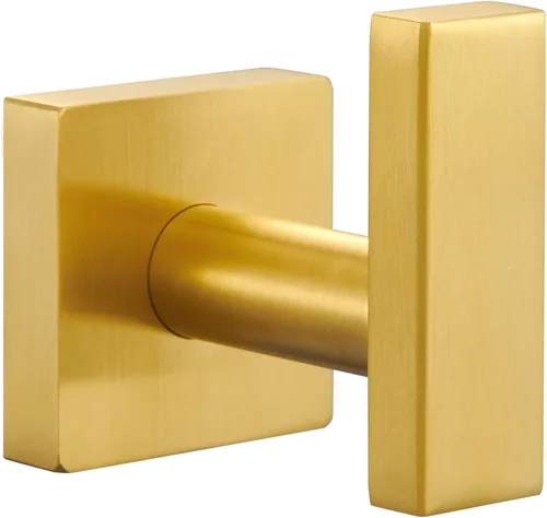 Miniatura 12 de Gancho Simple de Ángulo para Toalla de Baño, Gancho de Pared de Acero Inoxidable para Toalla de Mano y Abrigo, Negro Mate