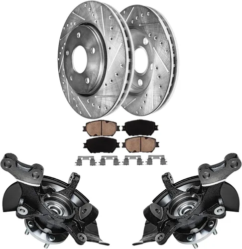 Miniatura 37 de Detroit Axle - Kit de freno delantero para Ford 2000-2005 Excursion 1999-2004 F-250 F-350 Super Duty Pinza de freno de disco con soporte Pastillas