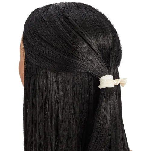 Miniatura 3 de Blue Panda Soporte elástico para cola de caballo, para baby shower, bandas para el cabello para revelación de género para despedidas de soltera