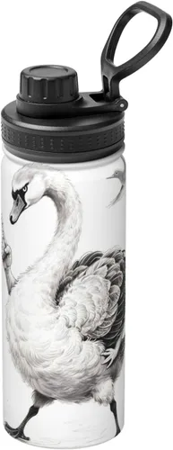 Miniatura 14 de Abstract flowers Printed Insulated Water Bottle, 18oz Stainless Steel Funny Travel Mug, Leakproof Hot & Cold for Sports, Gym, Hiking