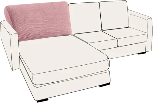 Miniatura 106 de UNBBRRL Fundas de cojín de asiento para sofá, elásticas, funda de cojín individual para sofá, fundas de cojín para sofá, fundas de héroe protegen
