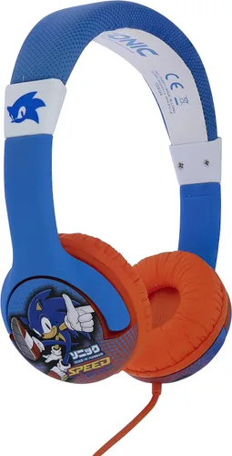 Miniatura 3 de OTL Technologies SH0911 Auriculares con cable para niños - Sonic The Hedgehog Kids Blue