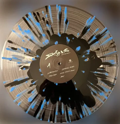 Miniatura 2 de XXXTentacion - Skins Clear/Black w/ Black & Blue Splatter