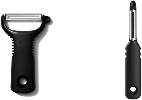 OXO Pelador giratorio de verduras Good Grips y pelador en Y de buen agarre