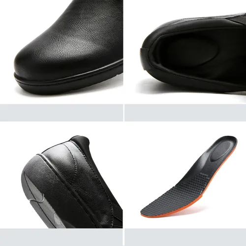 Miniatura 6 de UZB Mocasines ortopédicos para mujer, zapatos cómodos y casuales de vestir con espuma viscoelástica