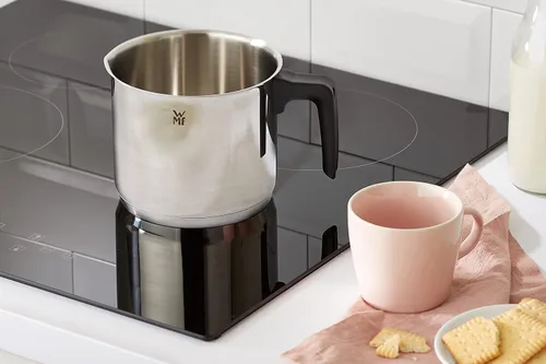 Miniatura 2 de WMF 794769990 olla para leche Ø 5.5 in aprox. 1,7l Borde de vertido Cromargan acero inoxidable cepillado apto para todas las estufas incluyendo
