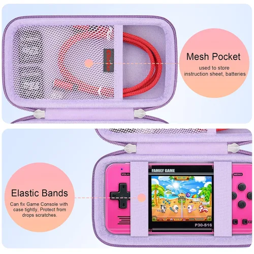 Miniatura 3 de Elonbo Funda de transporte para TEBIYOU/WELLST·G/TaddToy/Beijue/FAMILY POCKET/CCTU/X-JOYKIDS/GREENCREEK/Beico/KAVOYI/GuaiyeyeAP, bolsa
