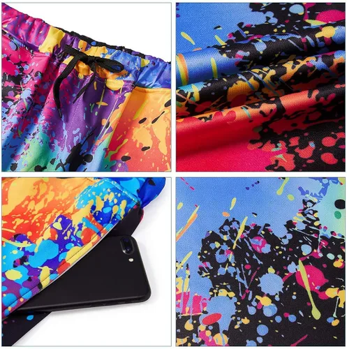 Miniatura 5 de UNIFACO. Pantalones deportivos unisex con estampado digital 3D con cordón