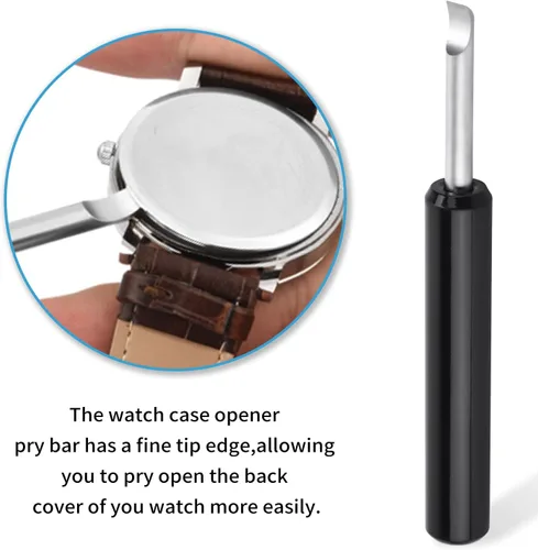 Miniatura 5 de TOPWAY - Kit de herramientas de repuesto de batería de reloj, herramienta de extracción de espalda y herramienta de apertura de reloj con 3 tipos