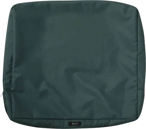 Miniatura 23 de Classic Accessories Ravenna - Funda de cojín de respaldo de patio resistente al agua, 25 x 22 x 4 pulgadas, color espresso