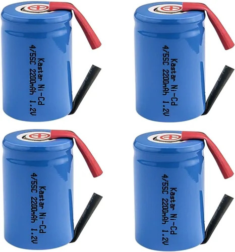 Miniatura 4 de Kastar Paquete de 1 batería NiCD 4/5 Sub-C con pestañas 1.2V 2200mAh repuesto para Remington 2B3 3BF1C 8BS3-1C 9BF21C MK1V PM 950 SM400 XLR 900 XLR