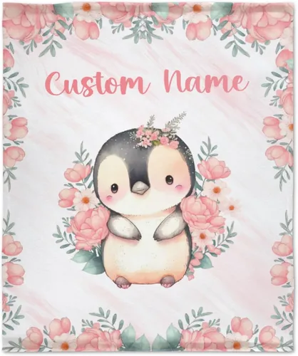 Miniatura 64 de Manta personalizada con nombre, suave, acogedora y ligera, con nombre para sofá o cama, regalo personalizado, unisex, tamaño XS, 40 x 30 pulgadas