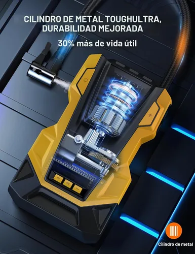 Miniatura 3 de AstroAI Inflador de neumáticos AC/DC Compresor de aire portátil para automóvil, bomba de aire para neumáticos de automóvil, accesorios de automóvil