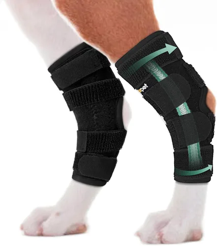 Miniatura 7 de Soporte para Pata Trasera de Perro, Tobillera para Pata Trasera de Perro, Envoltura de Compresión con Fuerte Soporte para Articulación del Corvejón