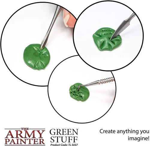 Miniatura 6 de Green Stuff": Kneadatite (masilla para esculpir). Army Painter