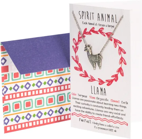 Miniatura 5 de Shag Wear - Collar con dije de espíritu animal de peltre para mujer, con sobre de regalo