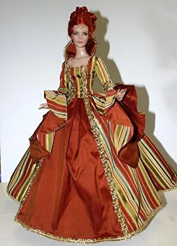 Miniatura 3 de Enchanted corte Gown patrón para 16" Tyler – Wentworth muñecas Tonner