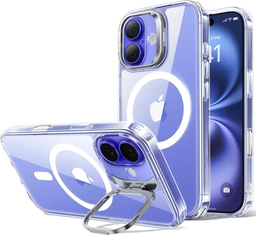 Miniatura 53 de ESR Funda para iPhone 14 Pro Max, Compatible con MagSafe, Funda Transparente para Teléfono con Soporte Stash Integrado para iPhone 14 Pro Max