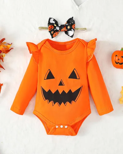 Miniatura 6 de veikimous Ropa para bebé recién nacida, trajes para niñas pequeñas, con mangas con volantes, overol con pantalones florales, trajes para niñas