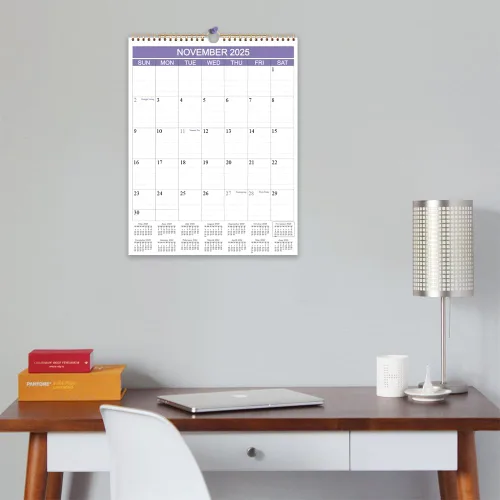 Miniatura 7 de Calendario 2026 – Calendario de pared 2026 de abril de 2026 a diciembre de 2026, calendario 2026 con papel grueso para planificación y organización