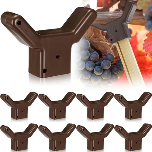 Miniatura 15 de Yungyan 2 soportes para árboles, soporte de plástico para ramas de frutas, soporte para árbol que evita que se rompan para viñedos, jardines