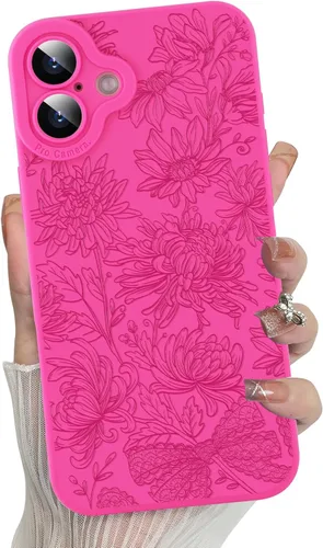 Miniatura 19 de MZELQ para iPhone 12 Pro Max, Funda de silicona con patrón floral de flores y girasoles, rosa, lindo, protección de cámara, funda suave y delgada