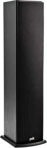 Polk Audio Altavoz de torre de pie T50 para cine en casa y estéreo (individual, negro) - Respuesta de graves profundos, Dolby y DTS Surround