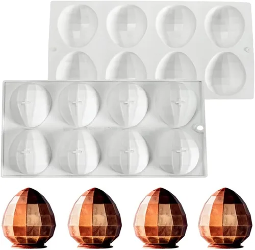 Miniatura 15 de mostsom Molde de silicona geométrico cuadrado para magdalenas, moldes de silicona antiadherentes para hornear pasteles de muffin, magdalenas
