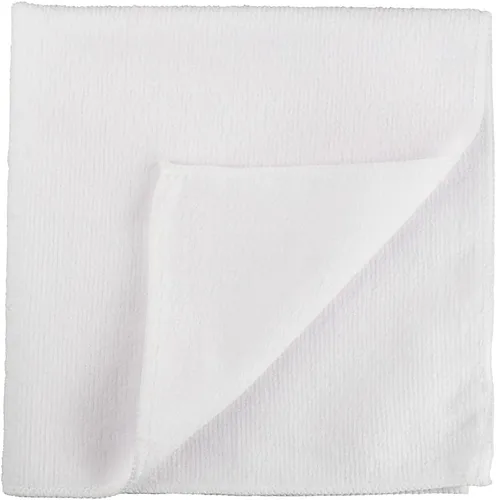 Miniatura 12 de Restaurantware Clean Tek - Paños de limpieza profesionales de 16 x 16 pulgadas, 10 toallas de microfibra sin pelusas, altamente absorbentes, no Azul