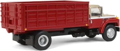 Miniatura 3 de Spec Cast 1/64 rojo y oro 1982 International S1954 camión de grano BAM-006