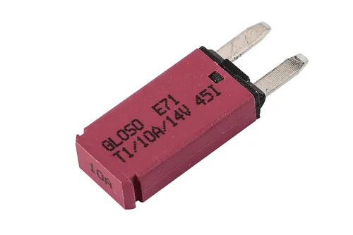 Miniatura 32 de GLOSO Mini disyuntor ATM E71 0.110 in Disyuntores automáticos de 20 amperios de reinicio automático (T1) - 1 paquete (20A)