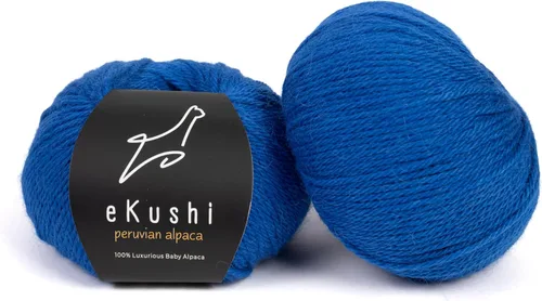 Miniatura 35 de 100% Hilo de Alpaca para Bebé para Tejer y Ganchillo - Juego de 3 Madejas de Hilo Premium DK - Ligero, Hipoalergénico y Térmico Hecho en Perú - N010