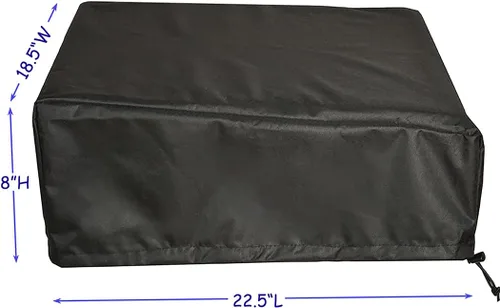 Miniatura 3 de Cubierta de parrilla impermeable resistente para Blackstone de 22 pulgadas sin capucha, comparado con la cubierta Blackstone 1724