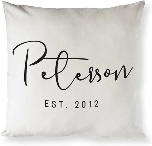 Miniatura 11 de The Cotton & Canvas Co. Home is Wherever I'm with You - Funda de almohada, funda de cojín, funda de almohada decorativa