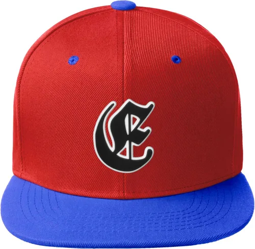 Miniatura 511 de Daxton Gorra clásica con visera de billete plano con letras del alfabeto inglés antiguo de la A a la Z