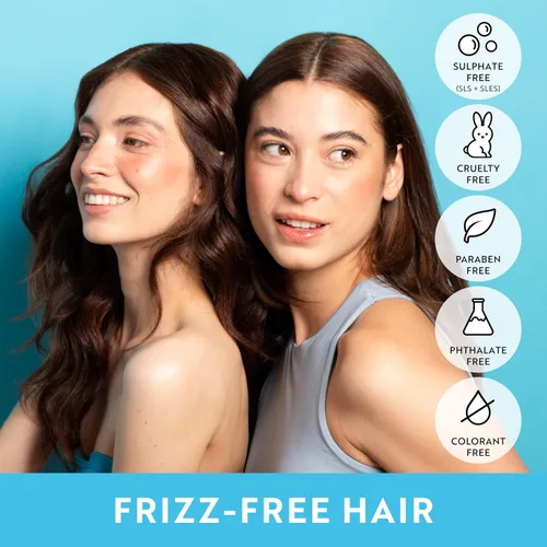 Miniatura 2 de LatinUs Beauty Dúo CONTROL Anti-frizz con Keratina Vegana para el cuidado del cabello. Shampoo Natural + Acondicionador con Mantequilla de Murumuru