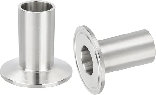 Miniatura 7 de PATIKIL Accesorio sanitario de acero inoxidable 304, 2 piezas de abrazadera de soldadura larga Montaje de tubería de virola de 3/4 "(19 mm) tubo